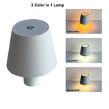 Luminária LED Sem Fio Touch – Luz Decorativa para Quarto e Escritório