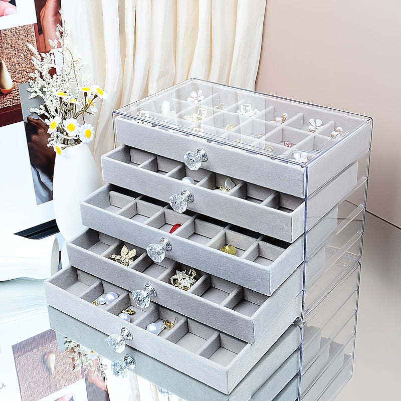 Organizador De Joias Elegante Com Gavetas