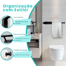 Suporte de Papel Toalha Adesivo para Parede