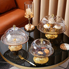 Conjunto De Bandeja De Exposição De Estilo Nórdico Luxo