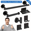 Conjunto De Aço Para Banheiro Com 7 Peças  Durabilidade e Estilo