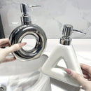 Dispensador De Sabonete Líquido Manual De Cerâmica