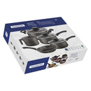 Jogo De Panelas Tramontina Em Alumínio Antiaderente Grafite 5 Peças