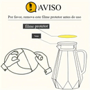 Conjunto de Jarra de Vidro Diamante Elegante