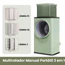 MultiRalador Manual Portátil 3 em 1