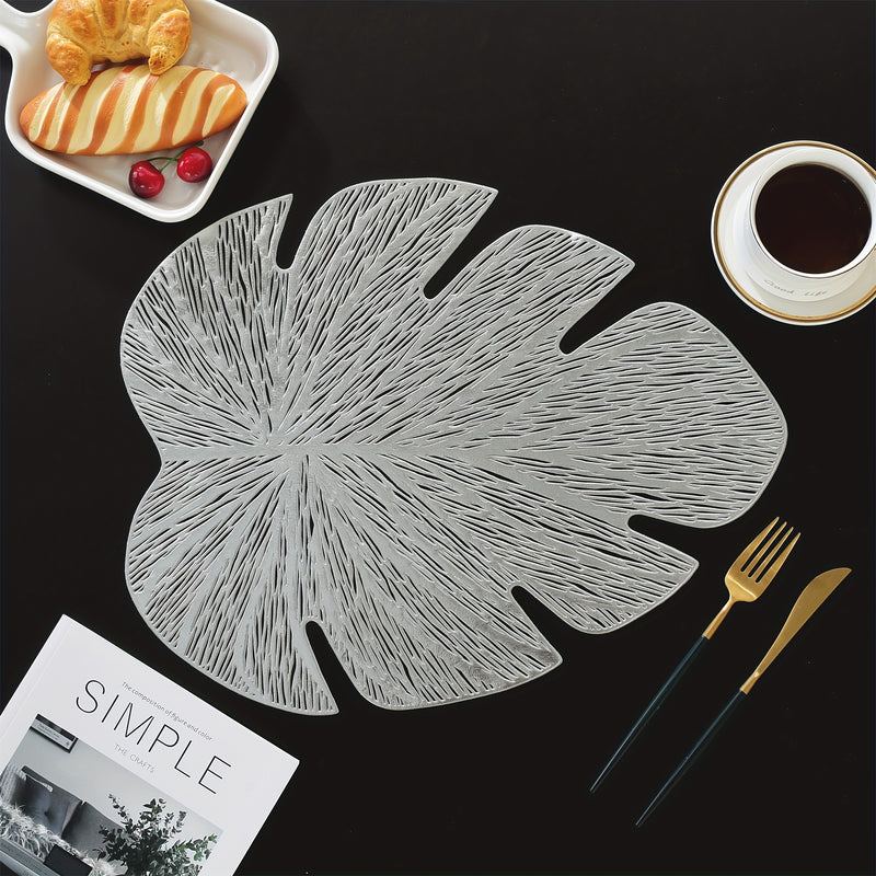 Jogo Americano De Mesa Folha Tropical