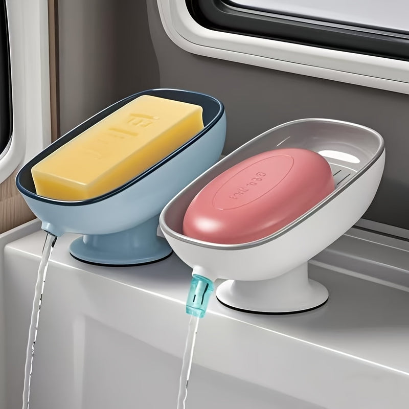 Saboneteira Oval Ajustável com Drenagem