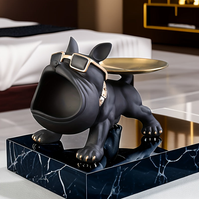 Ornamento De Armazenamento Bulldog