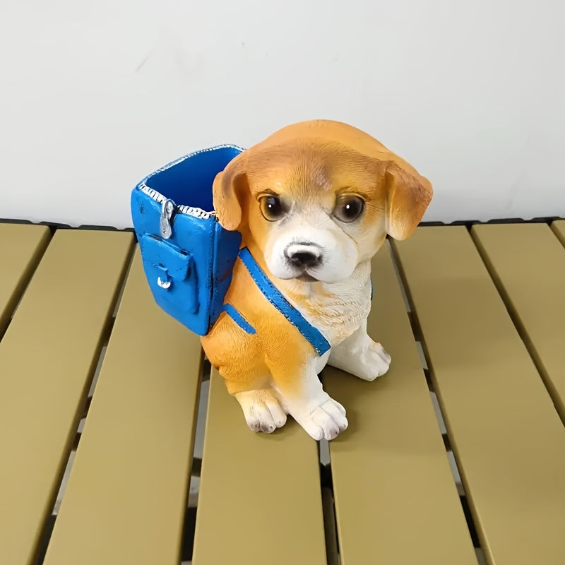 Suporte De Caneta Em Forma De Cachorro