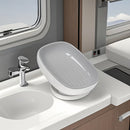 Saboneteira Oval Ajustável com Drenagem