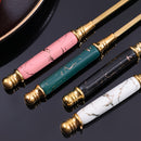 Talheres De Aço Inoxidável Com Cabo De Cerâmica 24 Peças Luxo