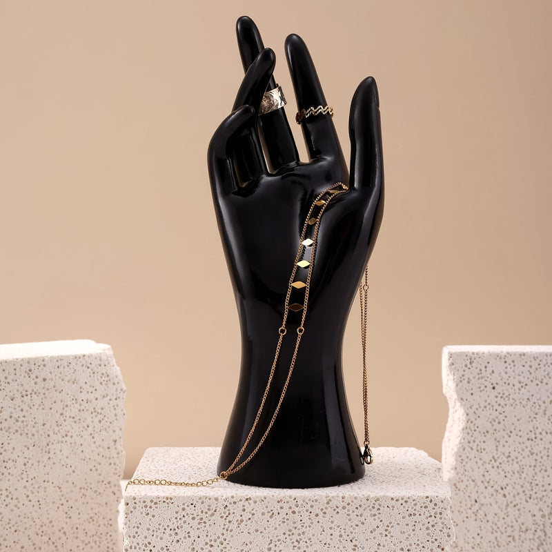 Suporte de Exposição para Joias em Formato de Mão