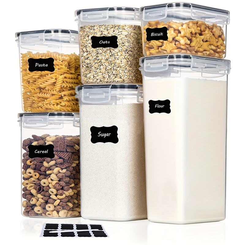 Conjunto de 6/12 Recipientes Herméticos para Alimento