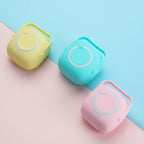 Esponja De Silicone Para Banho Com Dispensador