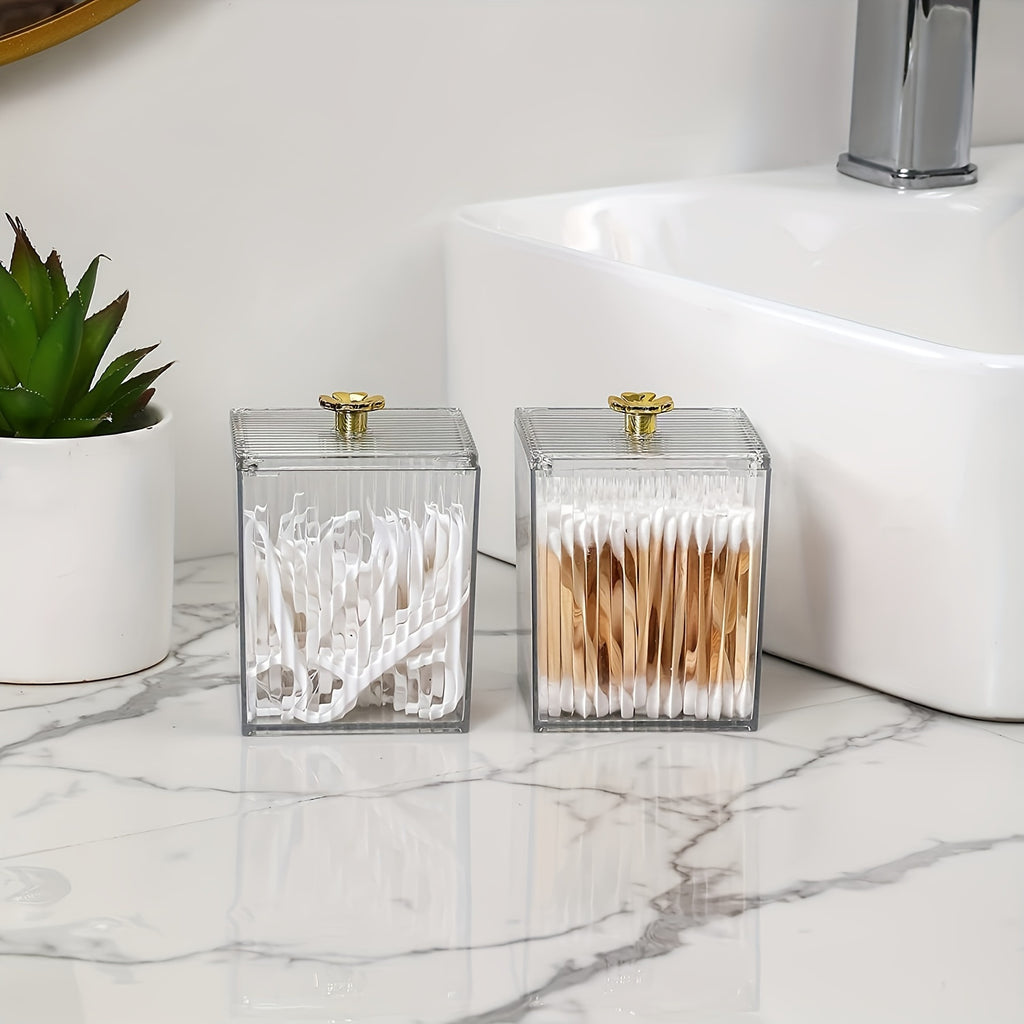 Caixa Transparente Para Armazenamento De Cosméticos