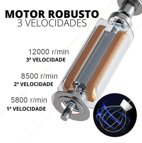 Batedor Misturador Mixer Elétrico Para Bebidas