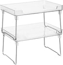 Organizador Transparente De Acrílico Dobrável Multifuncional