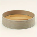 Conjunto de Banheiro de 6 Peças com Tampas de Bambu