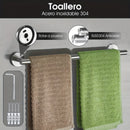 Conjunto De Aço Para Banheiro Com 7 Peças  Durabilidade e Estilo