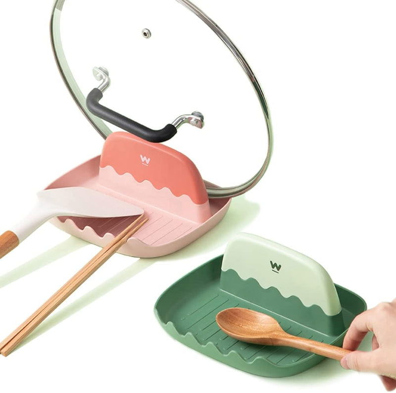Suporte de Descanso para Colher Talheres Utensílios Tampa de Panela