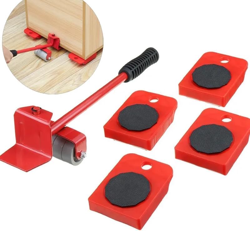 Suporte com Rodas para Transporte e Deslocamento de Móveis