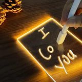 Luminária Lousa De Mesa 3D