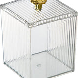 Caixa Transparente Para Armazenamento De Cosméticos