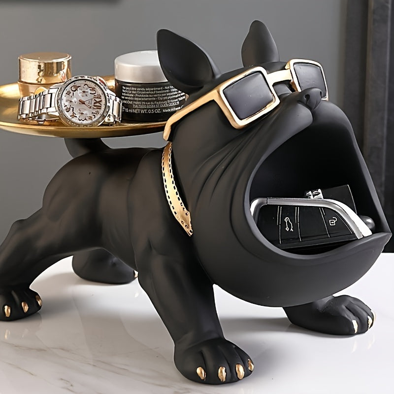 Ornamento De Armazenamento Bulldog