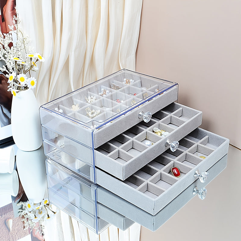 Organizador De Joias Elegante Com Gavetas