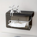 Conjunto Moderno De 2 Estatuetas De Coelho De Resina Folheada A Prata