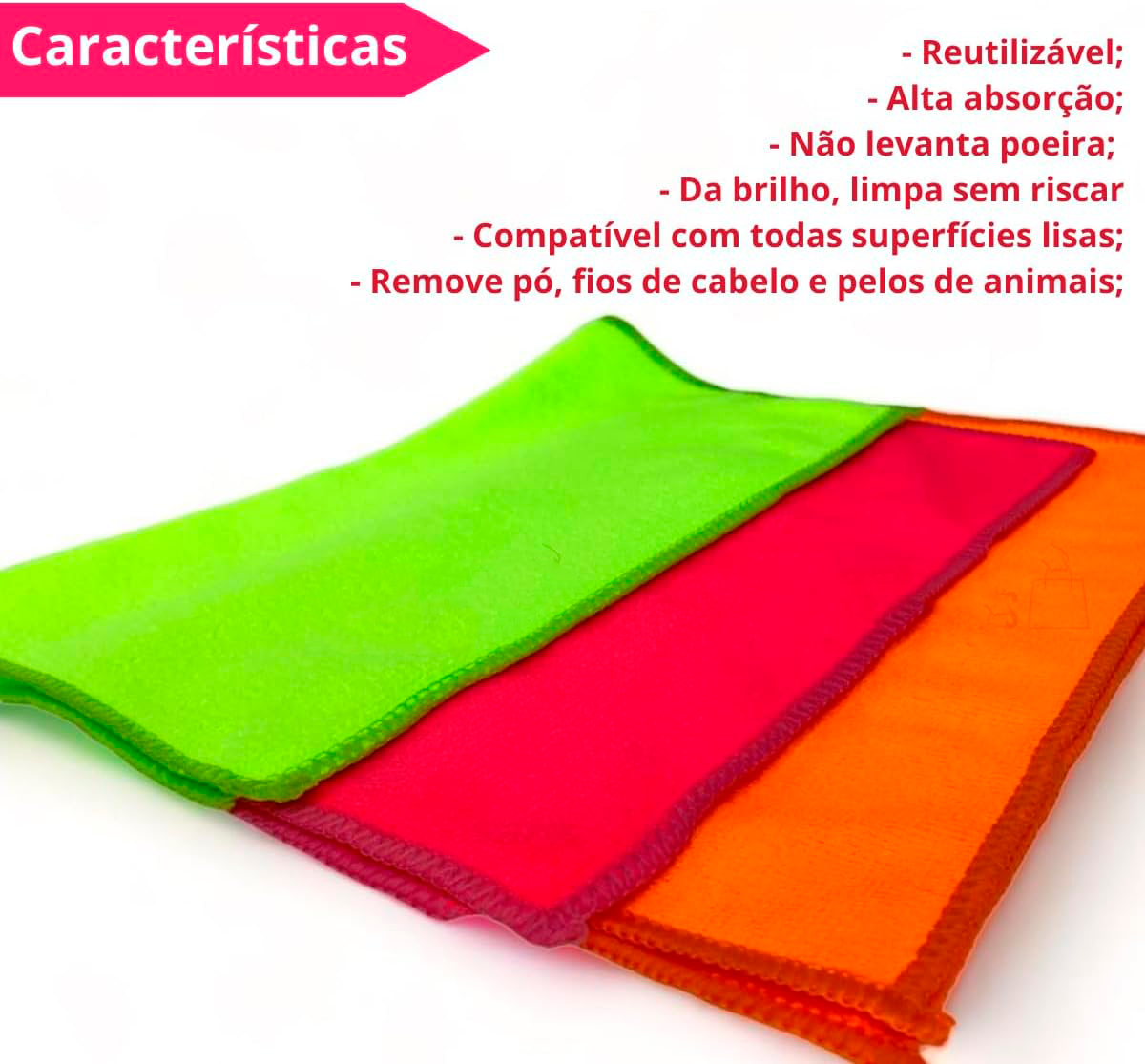 Flanela de Microfibra Multiuso