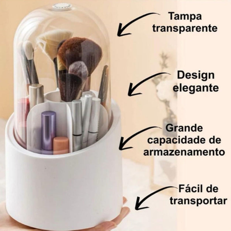 Organizador Maquiagem Giratório 360º