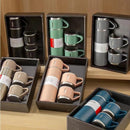 Garrafa Térmica De Aço Inox Com 3 Xícaras