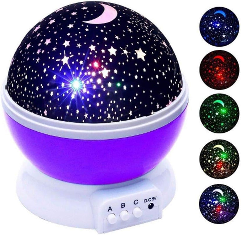 Luminária Projetor Abajur Estrelado