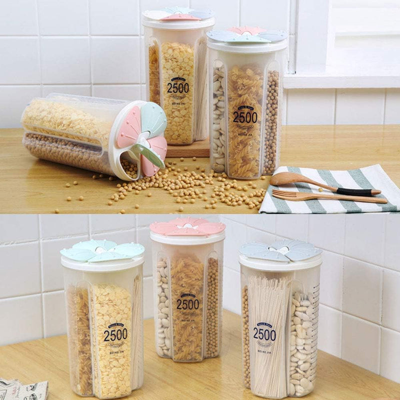 Pote Hermético com Divisórias 2,8L