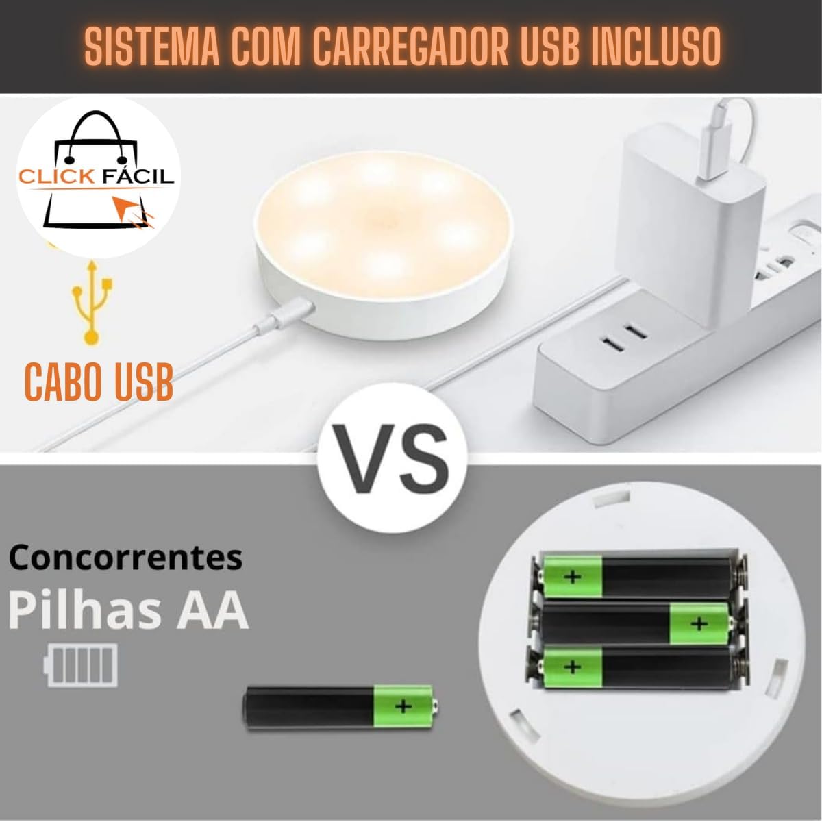 Luminárias Led Com Sensor De Presença