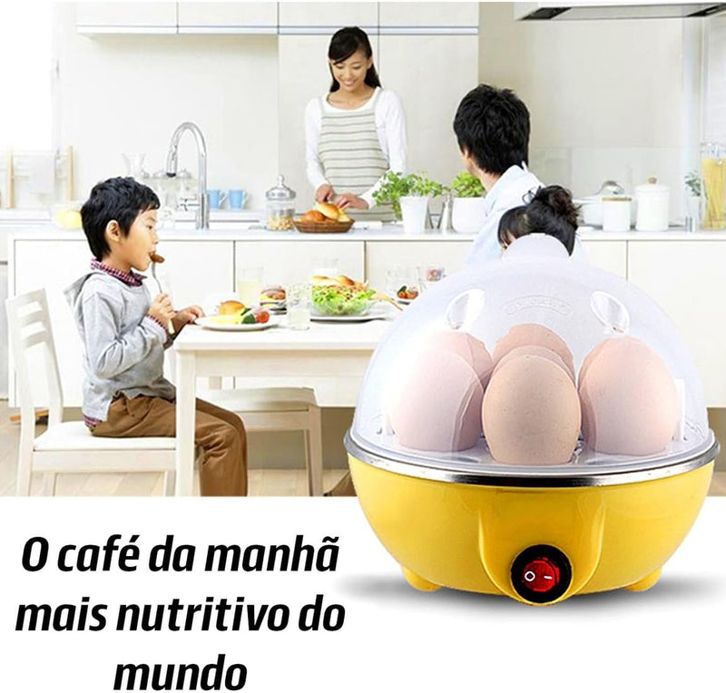 Máquina De Cozinhar Ovos A Vapor Elétrica