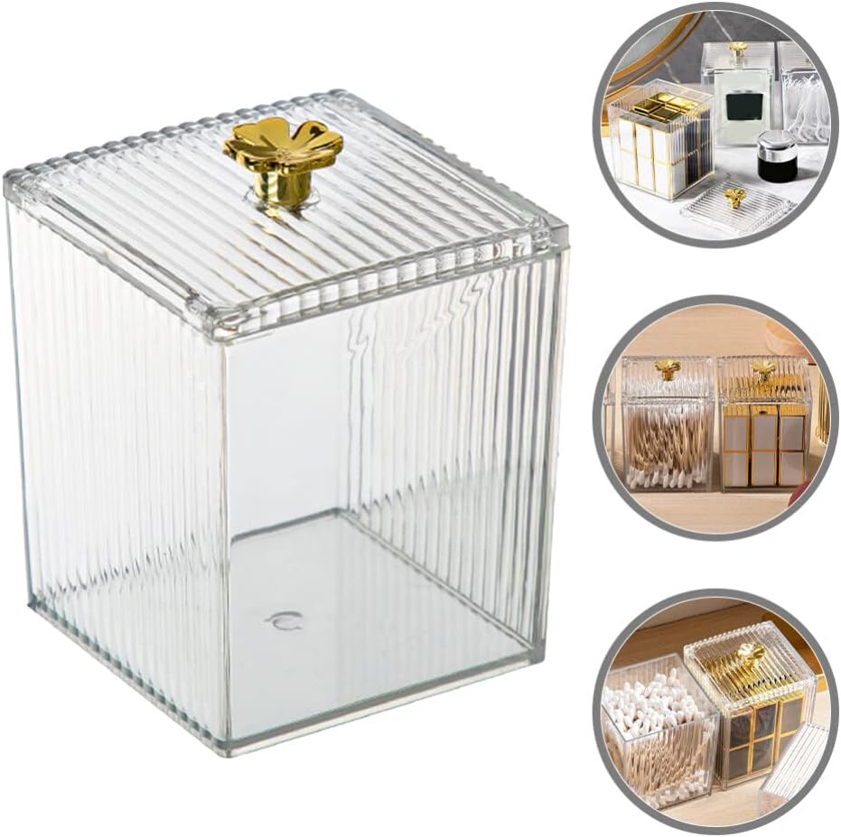 Caixa Transparente Para Armazenamento De Cosméticos