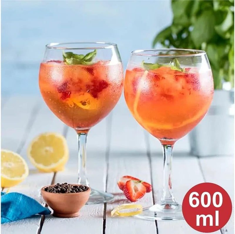 Jogo de Taças de Vidro 600ml