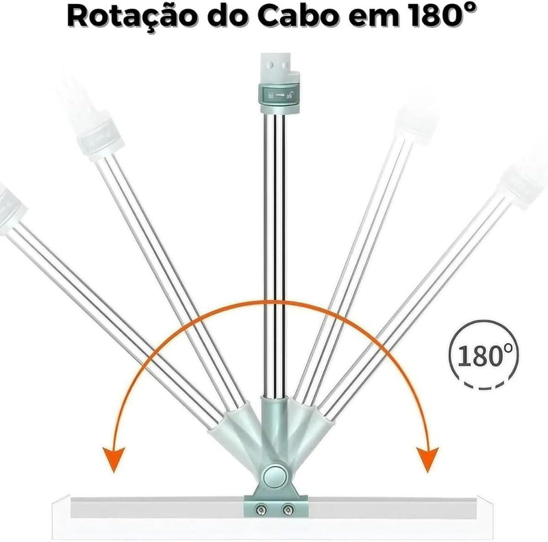 Vassoura Rodo Mágico 2 em 1