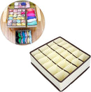 Kit 3 Organizador De Roupa Intima Para Gavetas 24 Divisórias