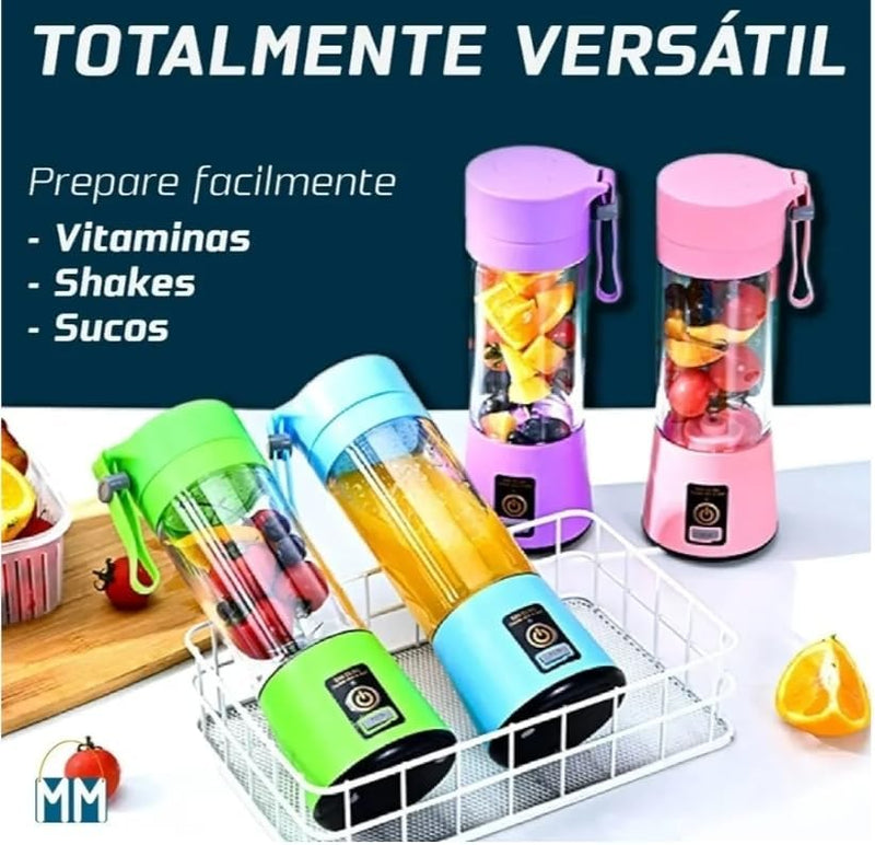 Mini Liquidificador Portátil