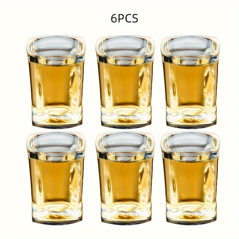 Conjunto De 6 Copos De Shot e Suporte