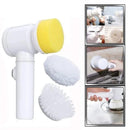 Escova Elétrica de Limpeza 5 em 1 Sem Fio