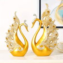 Estatua de Cisne de Resina em Estilo Europeu