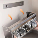 Prateleira de Armazenamento de Temperos para Cozinha