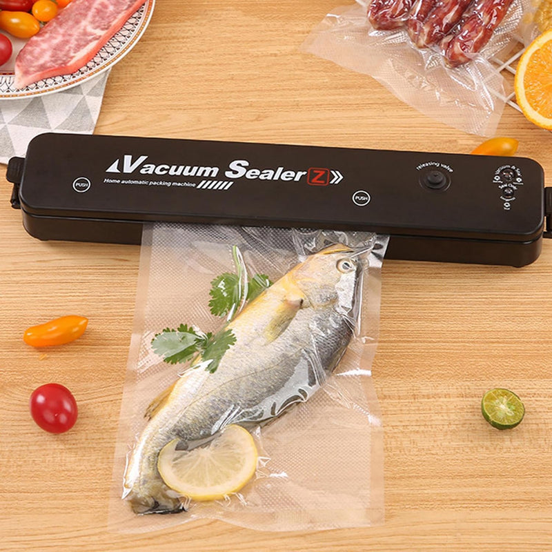 Máquina Seladora Automática de Embalagem a Vácuo para Alimentos