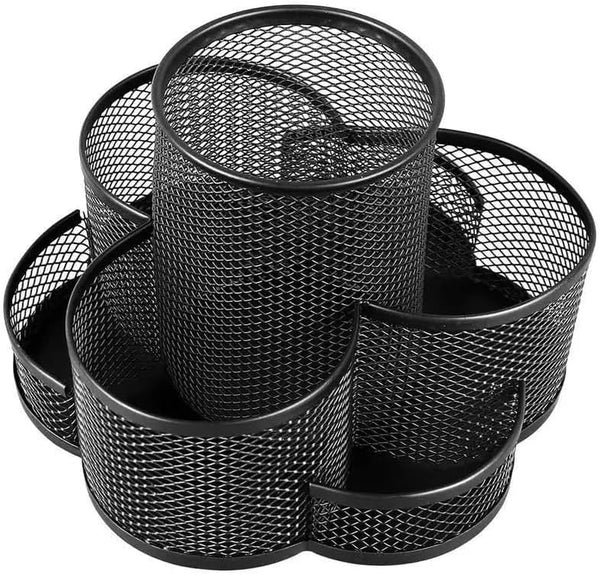 Organizador Porta Caneta Lápis Clips Giratório