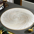 Jogos Americanos de Tecido Revestido 4 Unidades para Proteção da Mesa