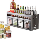 Prateleira de Armazenamento de Temperos para Cozinha
